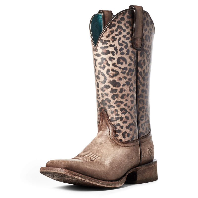 Botas Vaqueras Ariat Circuit Savanna Marrones Oscuro Mujer - Chile 641-HTPFRY